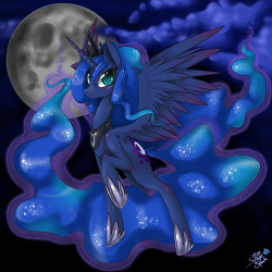 that-luna-blog:  Lunar Power by StarlightSpark