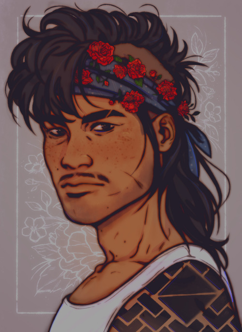 m00rkas: rose bandana 