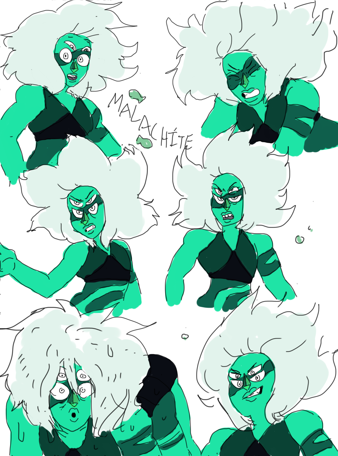 fuckingopera:  a bunch of fusions with their component’s expressions  I tried