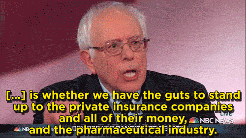 yahoonews:  Bernie on the corruption of the campaign system  