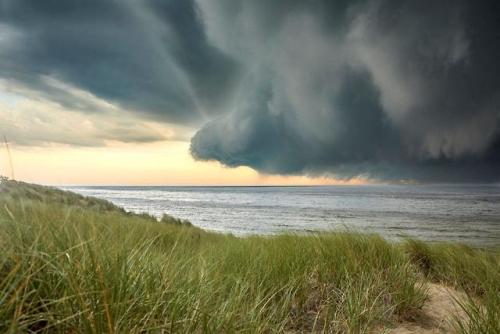 Storm over Lake Michigan