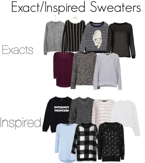 Exact/Inspired Sweaters by fashionbygemma featuring a long sleeve chiffon topBelstaff thick knit swe
