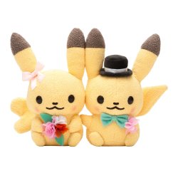 retrogamingblog:  Plush Pikachu Couple