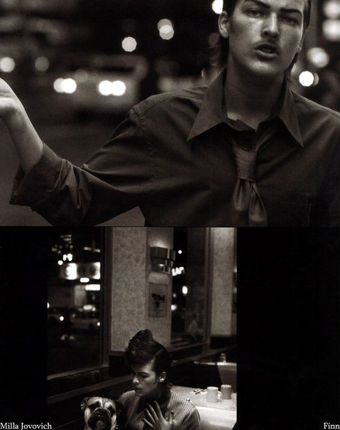 grimly-fiendish:  girls-will-be-boys:  Milla Jovovich Vogue Italia February 1997
