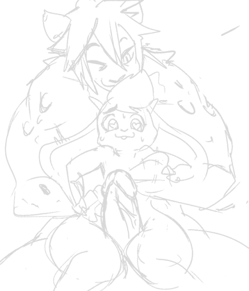Namacuix and still unnamed sheep girl belongs to @xirafinadrawsour ocs in a Zootopia AU.  Also sex. 