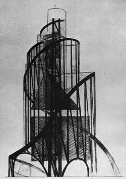 qarcon:  Monument to the Third International Vladimir Tatlin, 1920 
