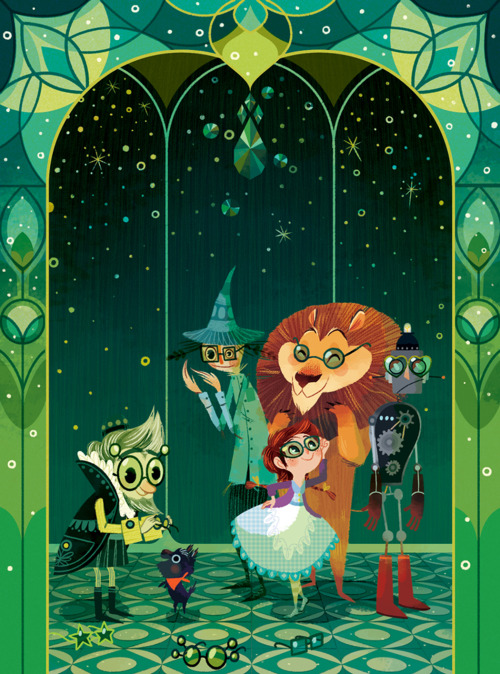 djevojka:  The Wonderful Wizard Of Oz by Lorena Alvarez  