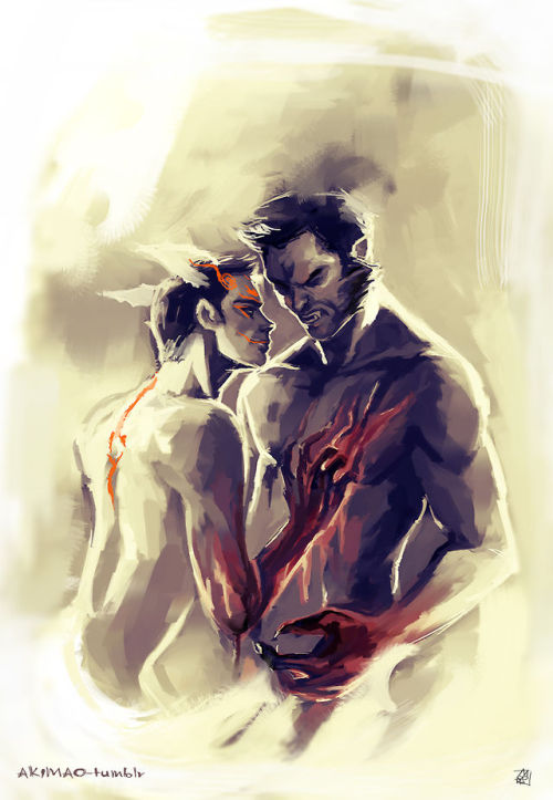 rednwolf - Red and the Wolf