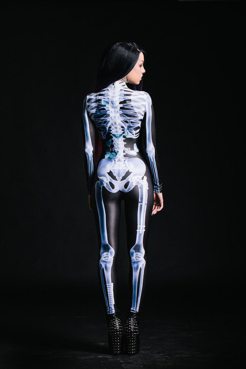 Designer Skeleton Costume Fully Secured Realistic Bones by BADINKAhttps://www.etsy.com/listing/24956