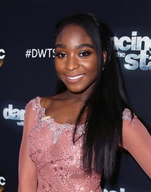 Normani backstage at #DancingWithTheStars