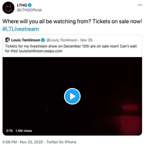 LTHQ on Twitter - 25/11