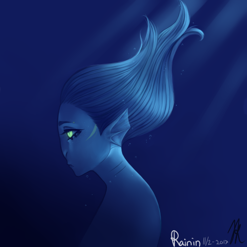 Redrew one of my old Oc&rsquo;s from 2013