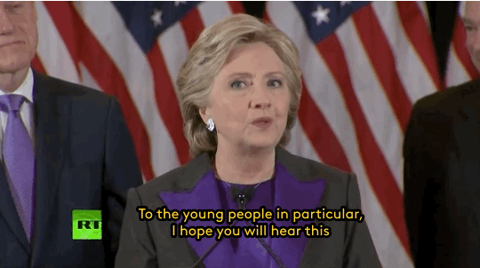 refinery29:  Hillary Clinton had these inspiring words in her concession speech–