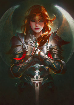 art-of-cg-girls:  St Joan by unrealsmoker