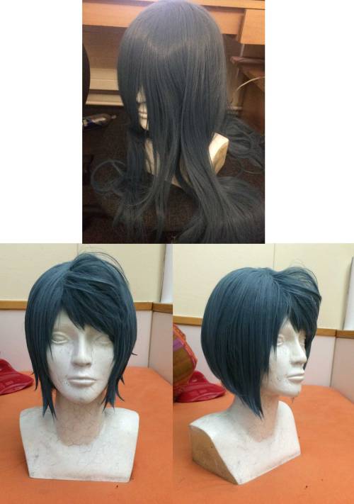 Wigs wigs wigs.Sayaka from Madoka is for makkimaru. Bokuto isn’t finished and probably won’t be (dar