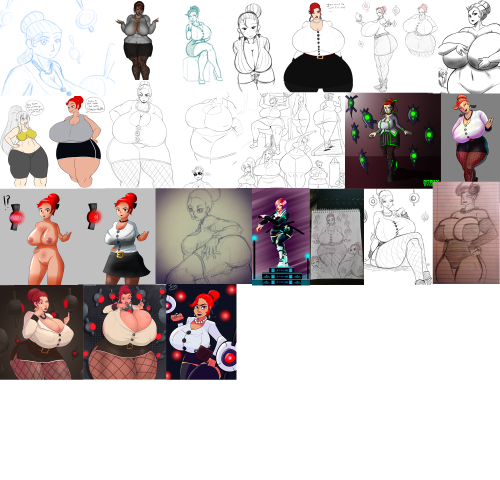 endlessillusionx:  Alright that other post is getting way to big xD,  gonna compress it down like this. Jane: Main original character / Mascot  CEO of illusion corporation. 