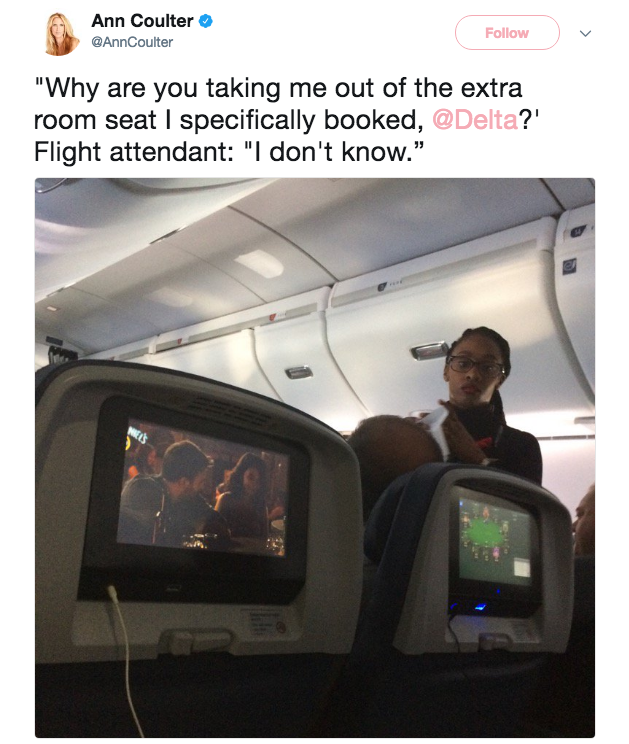 bob-belcher: thechanelmuse: She went on a rant for two days. Delta got her ass together