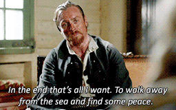 shallandavars:James Flint Appreciation Week: Sunday - Free Choice: Flint/Odysseus Come then, pu