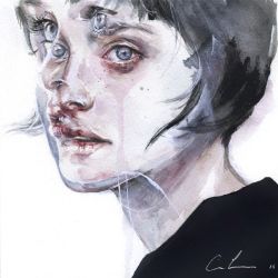 agnes-cecile:  coming true - 6x6inch first