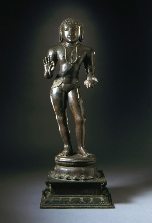 historyarchaeologyartefacts: Bronze figure of the Saivite saint Manikkavacakar, Early 12th Century C
