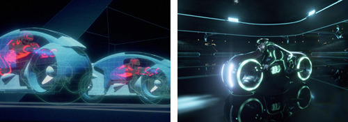 destihellhound: Tron (1982) vs Tron Legacy (2010)