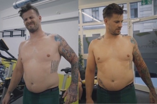 fattdudess:  Johannes Kwella & his sexy growing belly