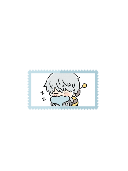 Hai..!! Can I Please Get Some Stamps Of Reno Ichikawa From Kaiju No. 8 & Yaguchi From Blue Period? /nf