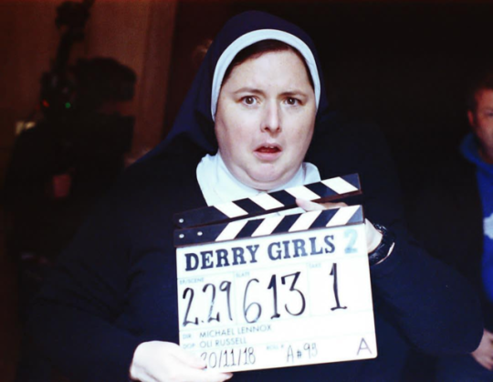 Derry Girls A Behind The Scenes Photo As Thank You From The