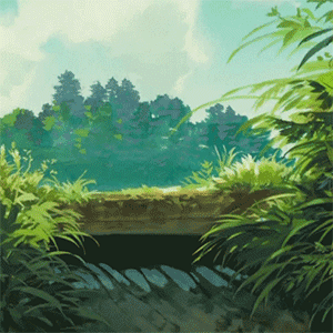wholocked-the-library:  Studio Ghibli + Running Water 2
