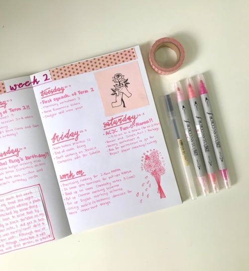 = 22nd April 2018, Sunday =I warned you all I&rsquo;m a procrastinator. Anyway, did this spread 