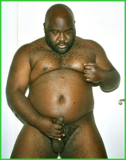 Hot BBC (Big Black Chub)! :)