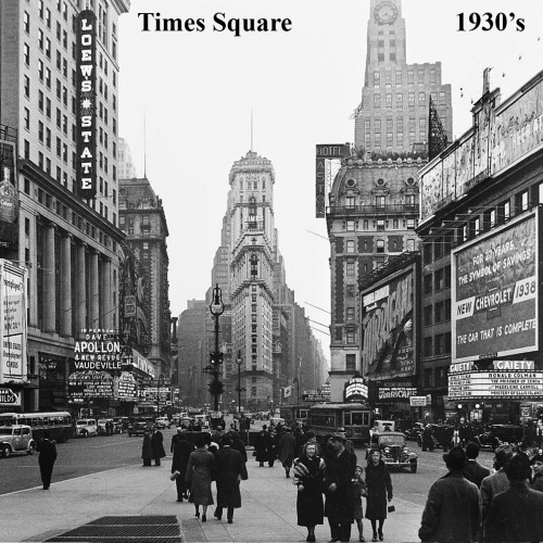 Times Square through the years