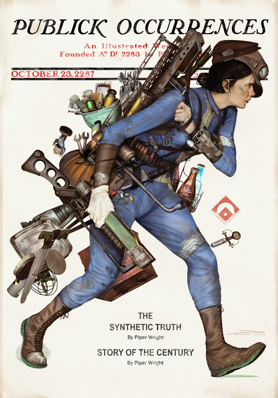 mattdemino:    PRINTS  DEVIANTART  FACEBOOK   INSTAGRAM TWITTER    Fallout 4 Fanart