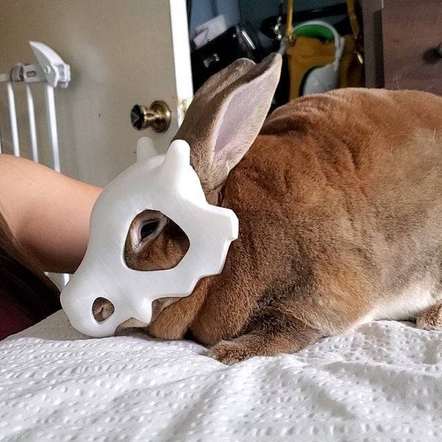 Cubone Pet Masks made by mcmaster3d