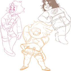 sodasquid: I’m so excited about these stevo fusions, have some sketches