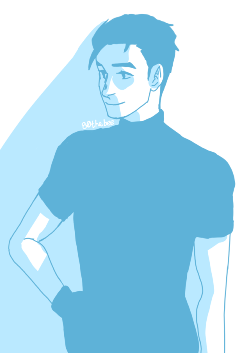 80thebee:katsudon doodle on my samsung tablet