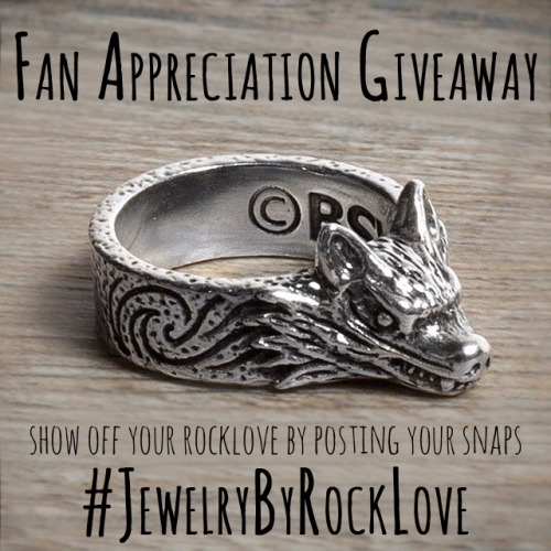 Launching our first social media FAN-APPRECIATION GIVEAWAY!  Show us your RockLove and win a fr