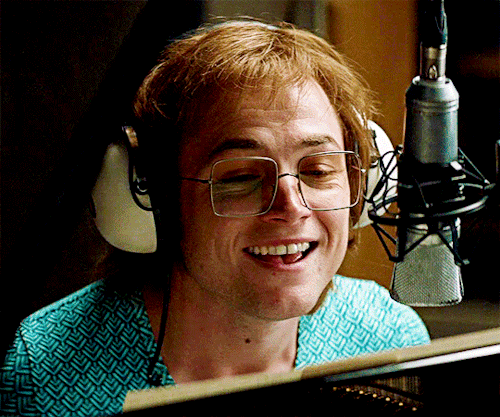 filmtvdaily:  So how does a fat boy from Pinner with glasses called Reggie Dwight get to be a song writer? ROCKETMAN (2019) dir. Dexter Fletcher