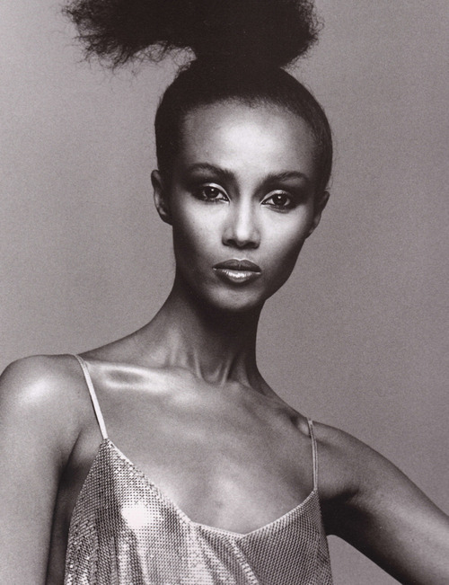 XXX ladiesofthe70s:  Iman (1977)Photo: Francesco photo