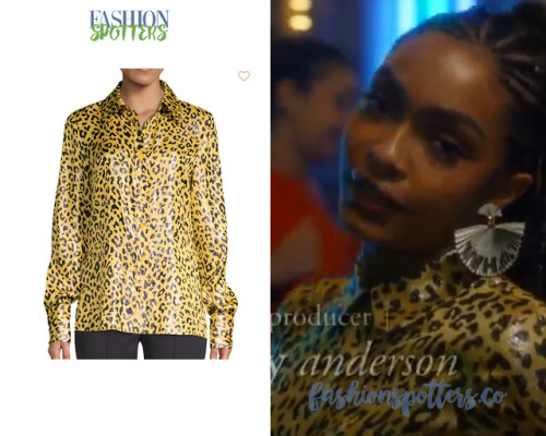 Diane von Furstenberg Leopard Print Button-Down Shirt - Sold Out