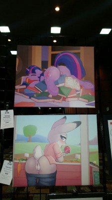 I’m at BLFC right now and have those two exclusive canvas prints in the art show, go check it out if you’re there! The Judy one turned out amazing! Also if you see me walking around, feel free to say hi!   Also, if you’re at EFNW, there are 2 of