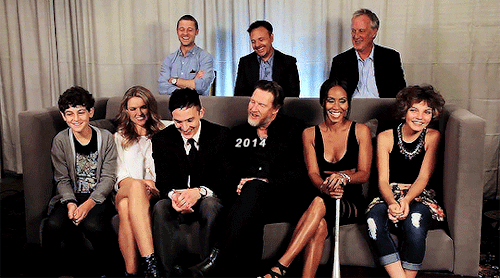 jimandleslie:Gotham Cast, at San Diego Comic-Con over the years.