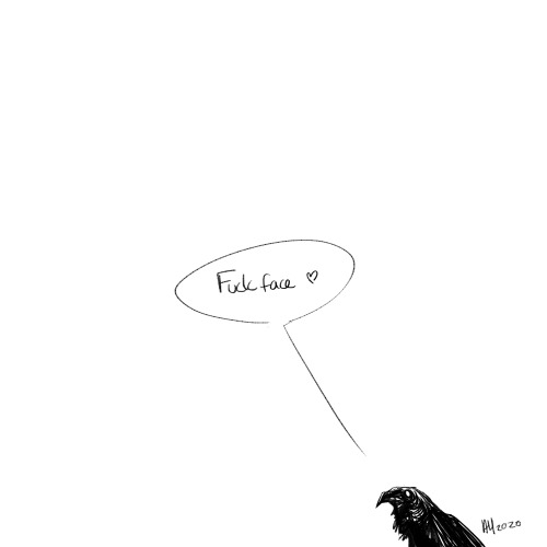 abz-j-harding:  Some MORE incredibly rude ravens X 