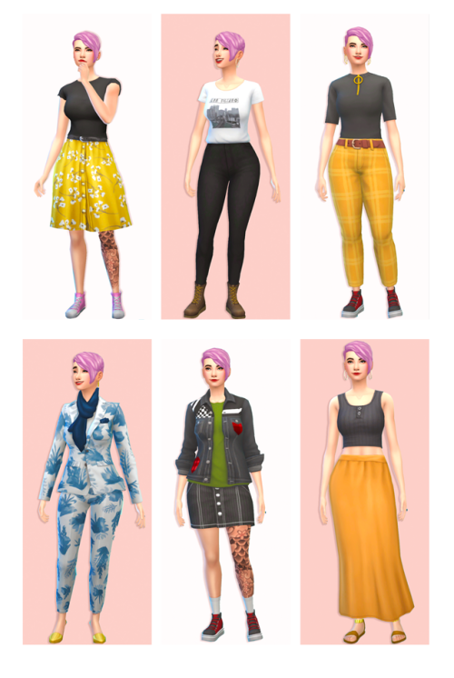 Sul Sul! It’s the IRL LilithPleasantsss Lookbook.The only real inaccuracies is the lack of Simlish M