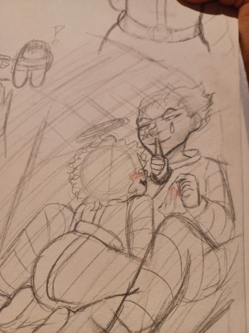 Old Shifting Sketches I Did. I Was Shifting With One Of My Boyfriends Alters(DID)