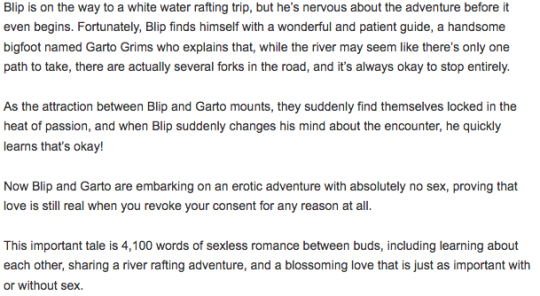 sixappleseeds: thesnadger:  Chuck Tingle just put out a new book called Not Pounded At The Last Second Because Consent Can Be Given And Revoked At Any Moment And This Is A Wonderful Thing That’s Important To Understand and I am once again reminded