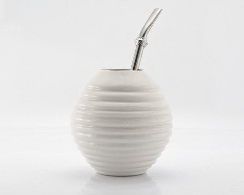 fernfiddlehead:  Big Mate Mug  - Porcelain Yerba Mate Gourd - Big White Mug by KinaCeramicDesign (19.99 USD) http://ift.tt/1jffOd1 