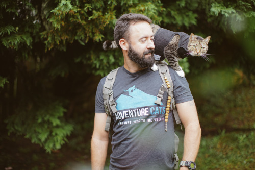 adventurecatsorg:When you purchase shirts, beanies and other items from the Adventure Cats store, a 