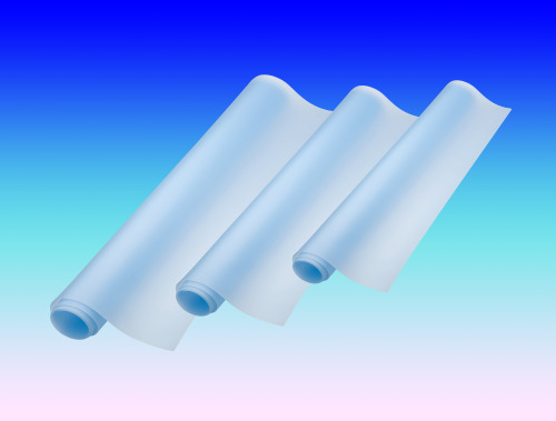 sharongong:  Rolls of Silicone, Wavy Flag I