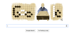 friengers:  Today’s Google Doodle for Shusaku-honinbo’s